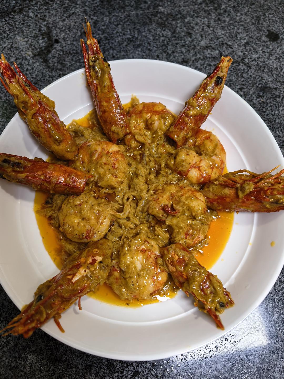 0失败，椰香咖喱虾｜不加一滴水，超下饭