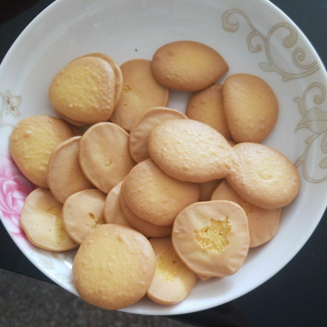 曦曦70做的鸡蛋小饼干
