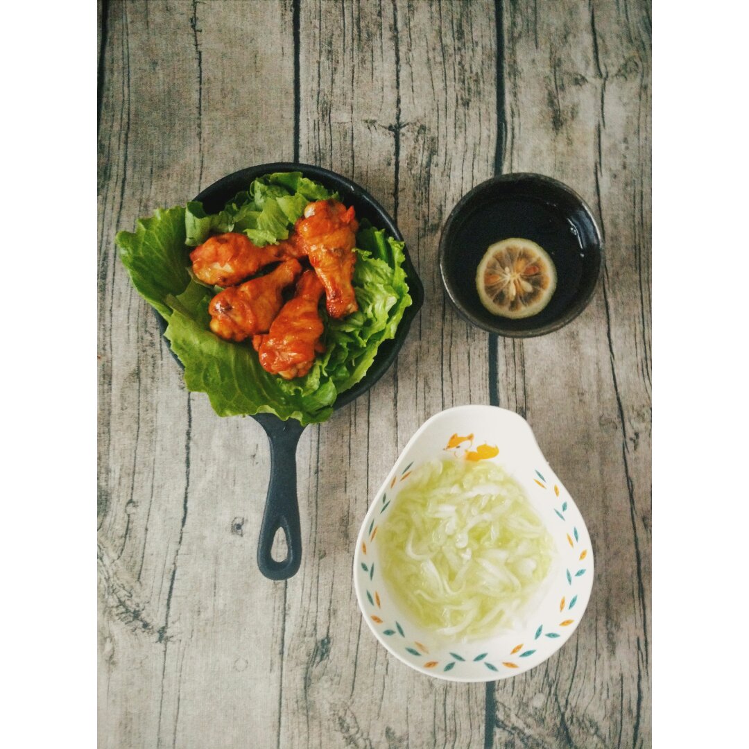 新奥尔良烤鸡腿