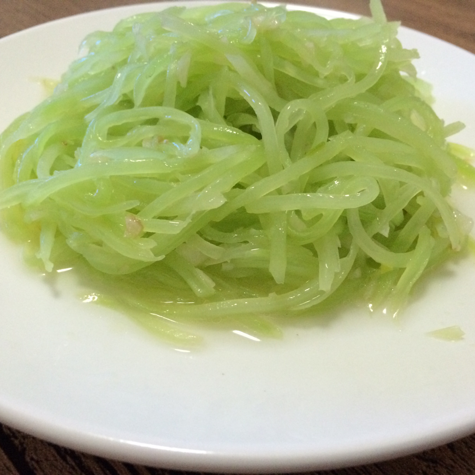 清炒莴笋丝
