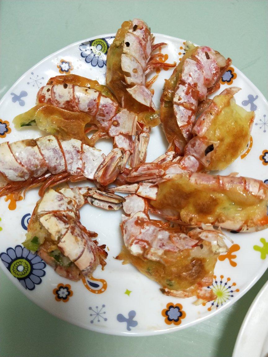 蒜蓉芝士焗阿根廷红虾