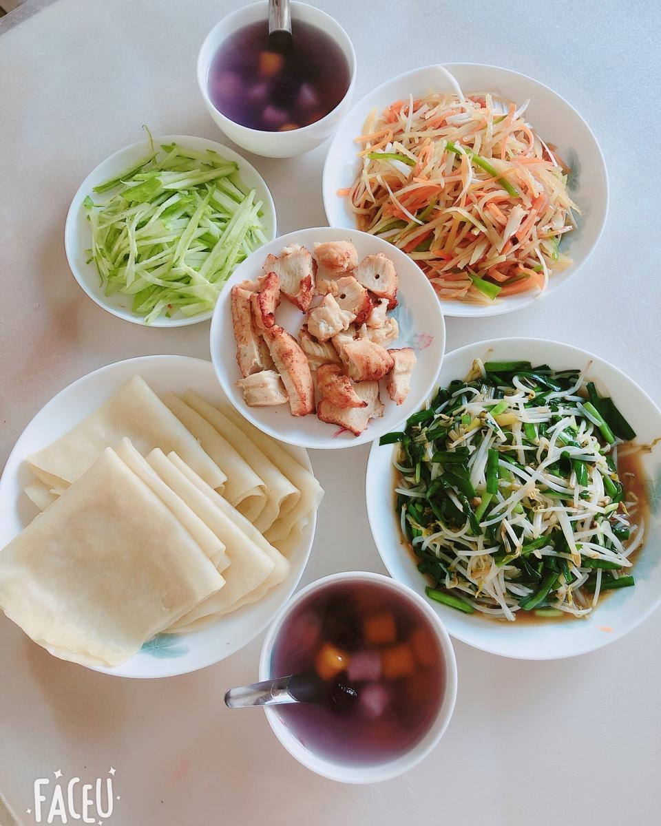 烫面蒸春饼