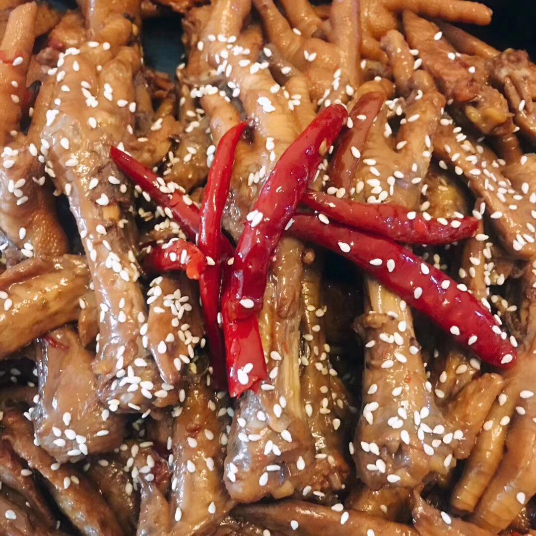 香辣卤鸡爪