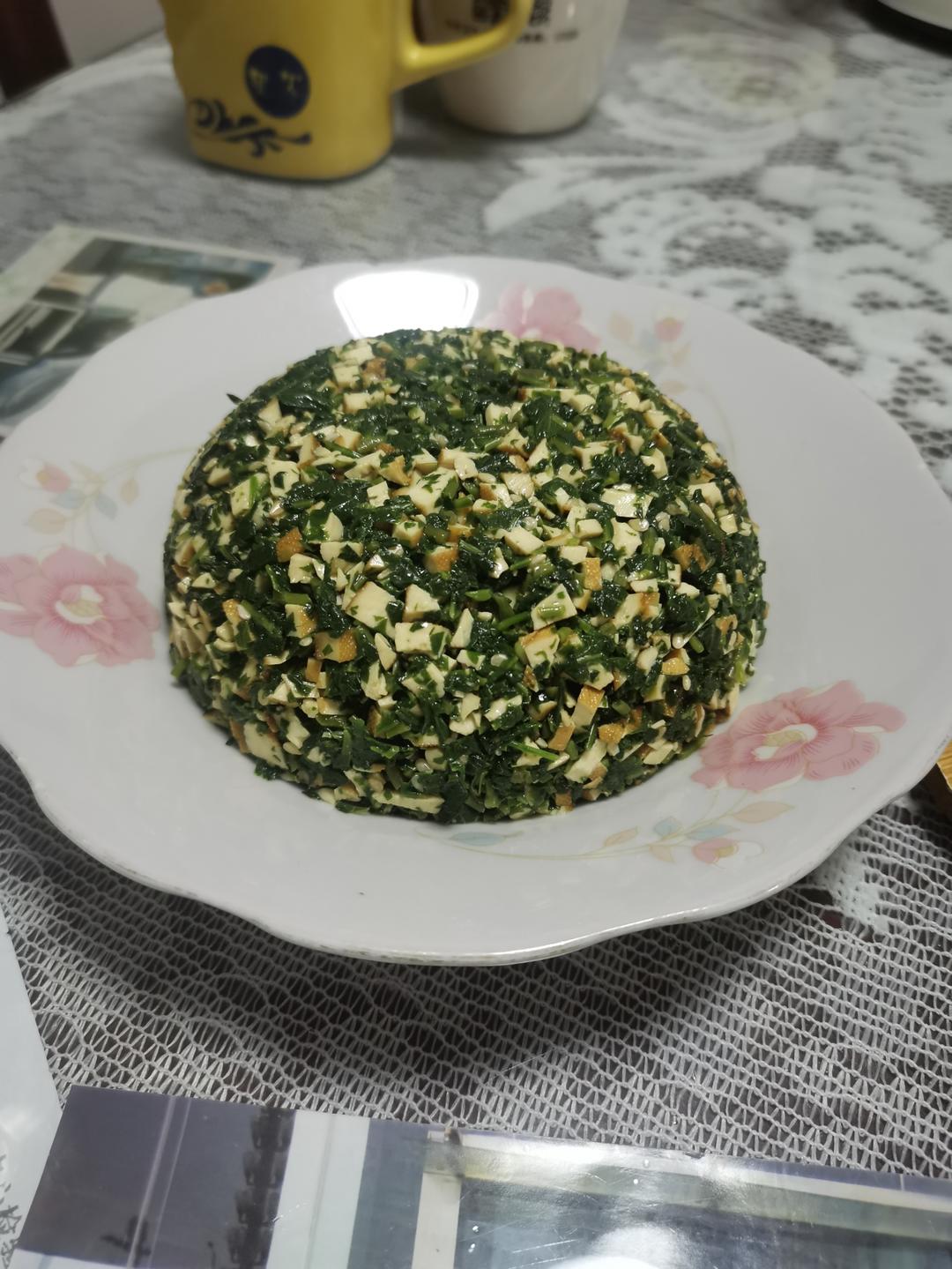 马兰头拌香干