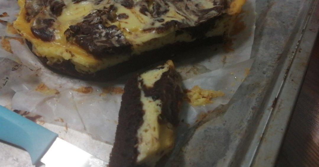 芝士布朗尼蛋糕 Cream Cheese Brownie