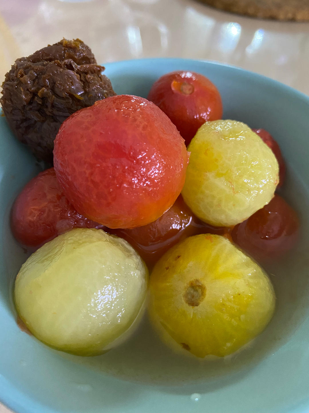 台湾小吃：话梅小番茄与番茄乌梅