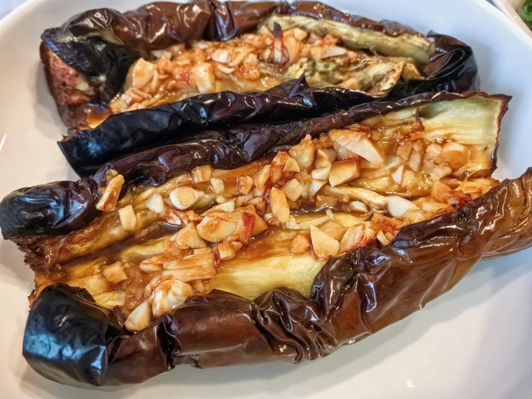 【空气炸锅】做出烧烤摊扬名立万的烤茄子！