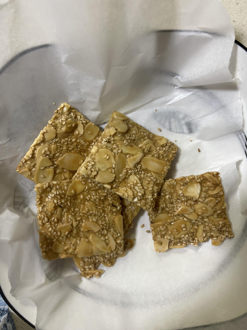 杏仁瓦片酥脆片｜新年零食｜年货必备