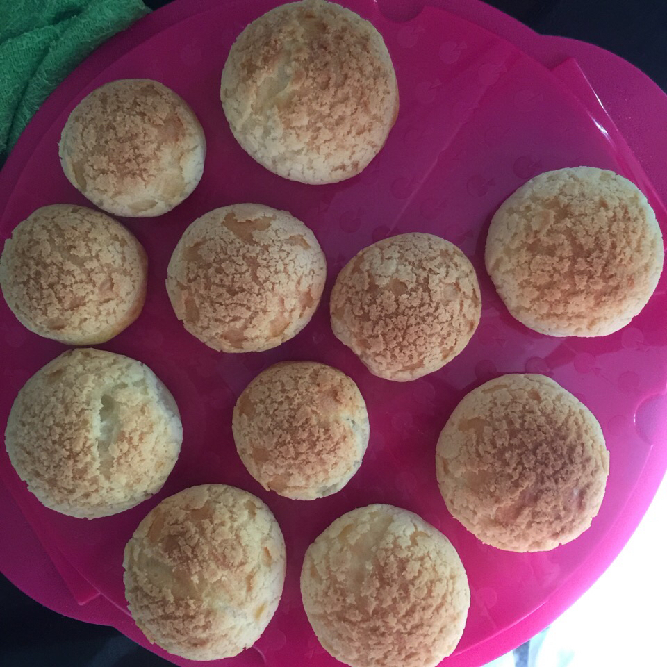 酥皮奶油泡芙--#皮黑森林#