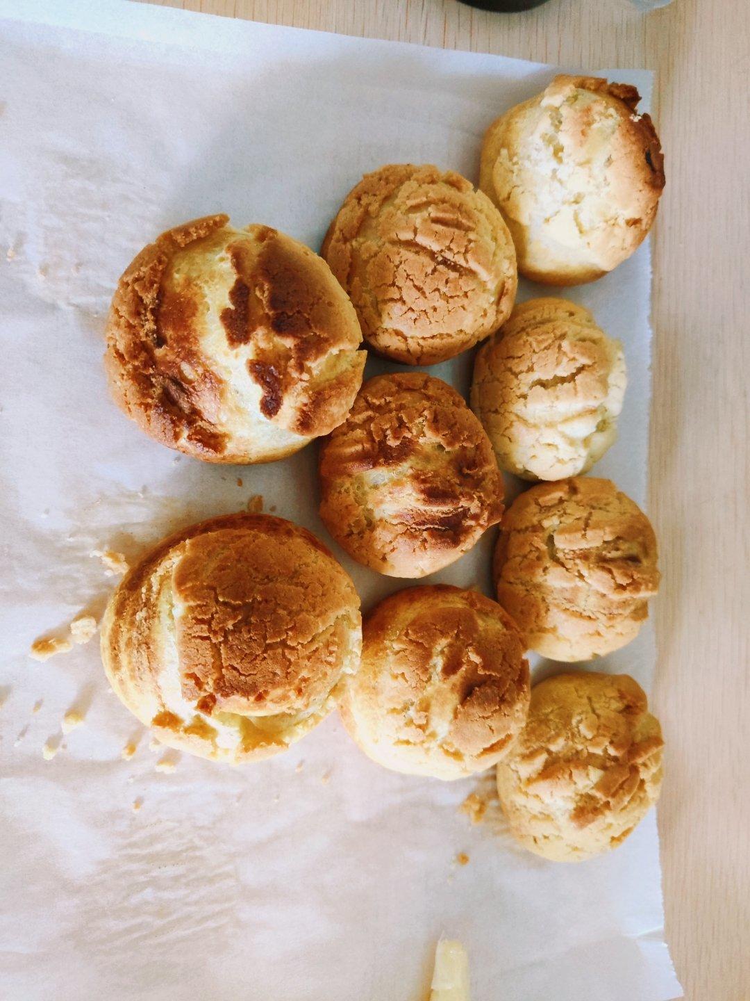 十分美味的酥皮泡芙