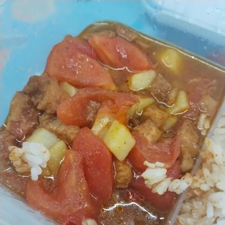 番茄炒鸡胸肉