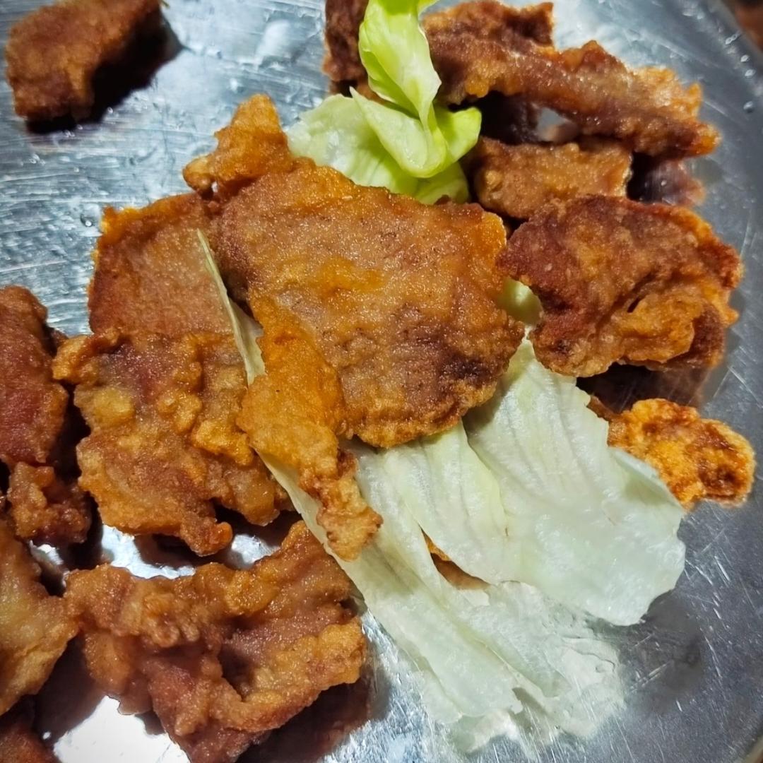 炸梅花肉(酥香软嫩)