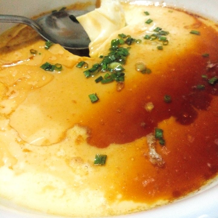 鲜虾蒸蛋