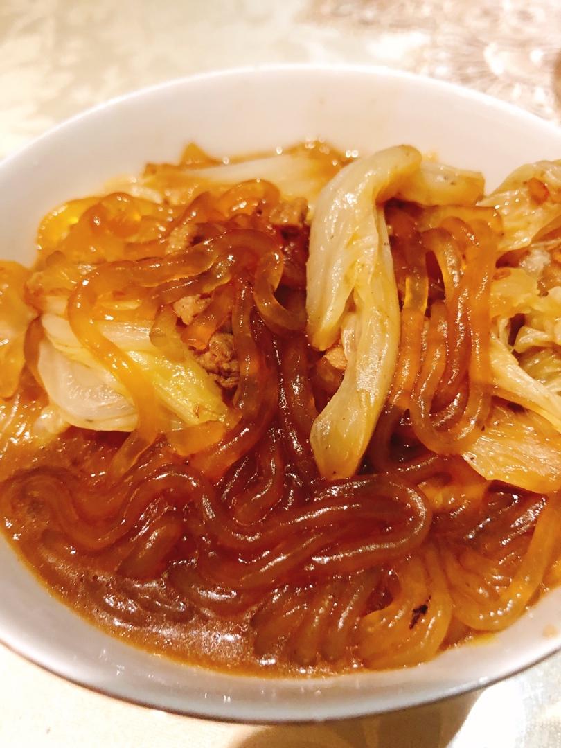 白菜炖粉条