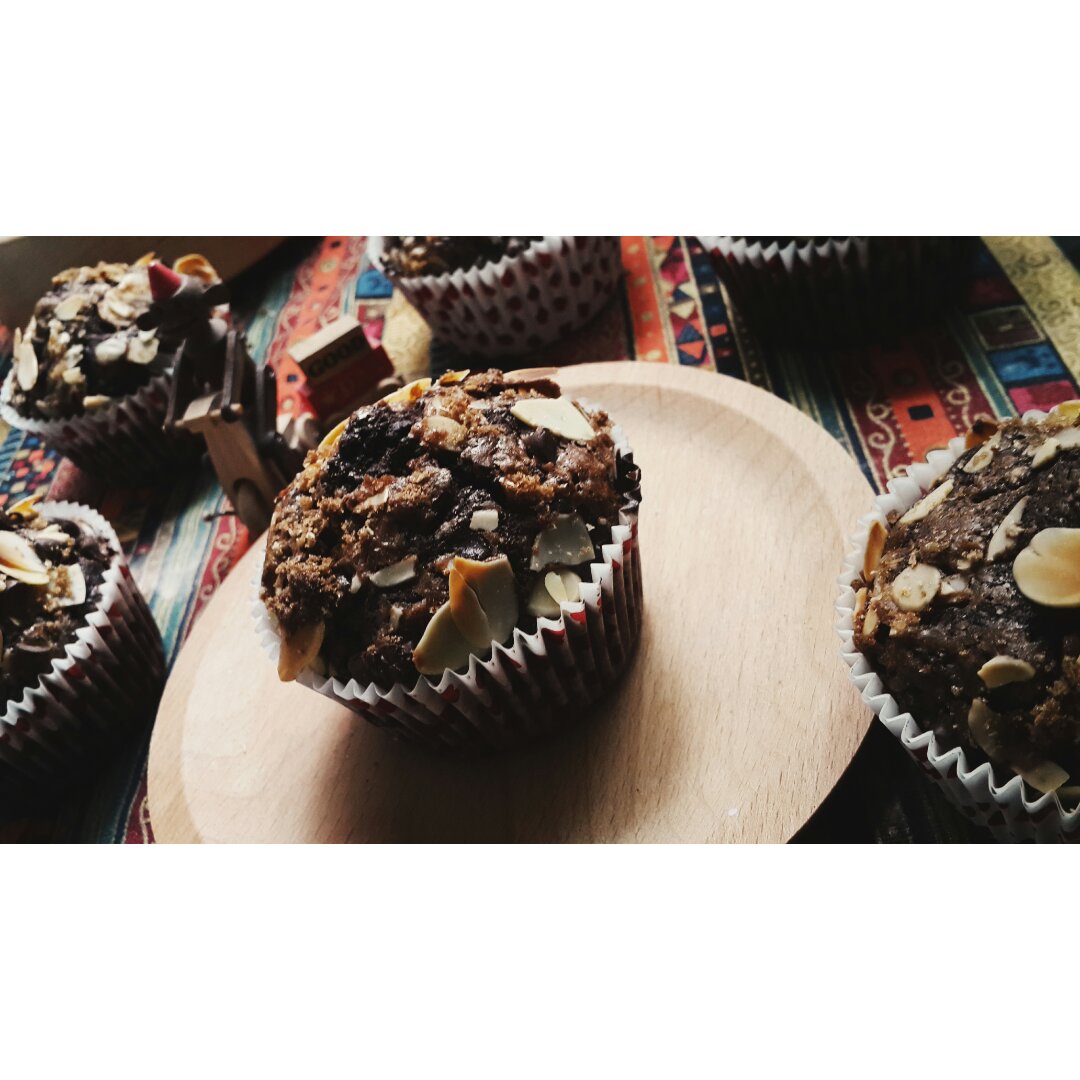 浓情巧克力摩卡马芬<Chocolate Espresso Muffins>