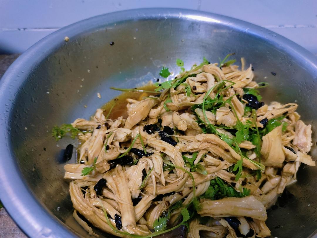 鸡胸肉这样做巨好吃❗️凉拌鸡丝😋低脂高蛋白