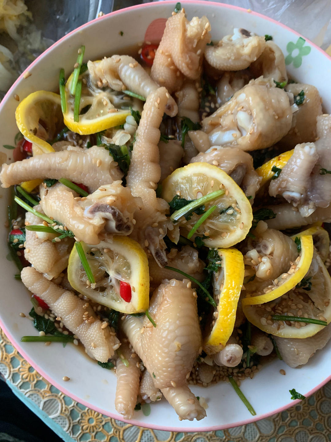 成功率100%正宗百香果柠檬🍋酸辣网红鸡爪