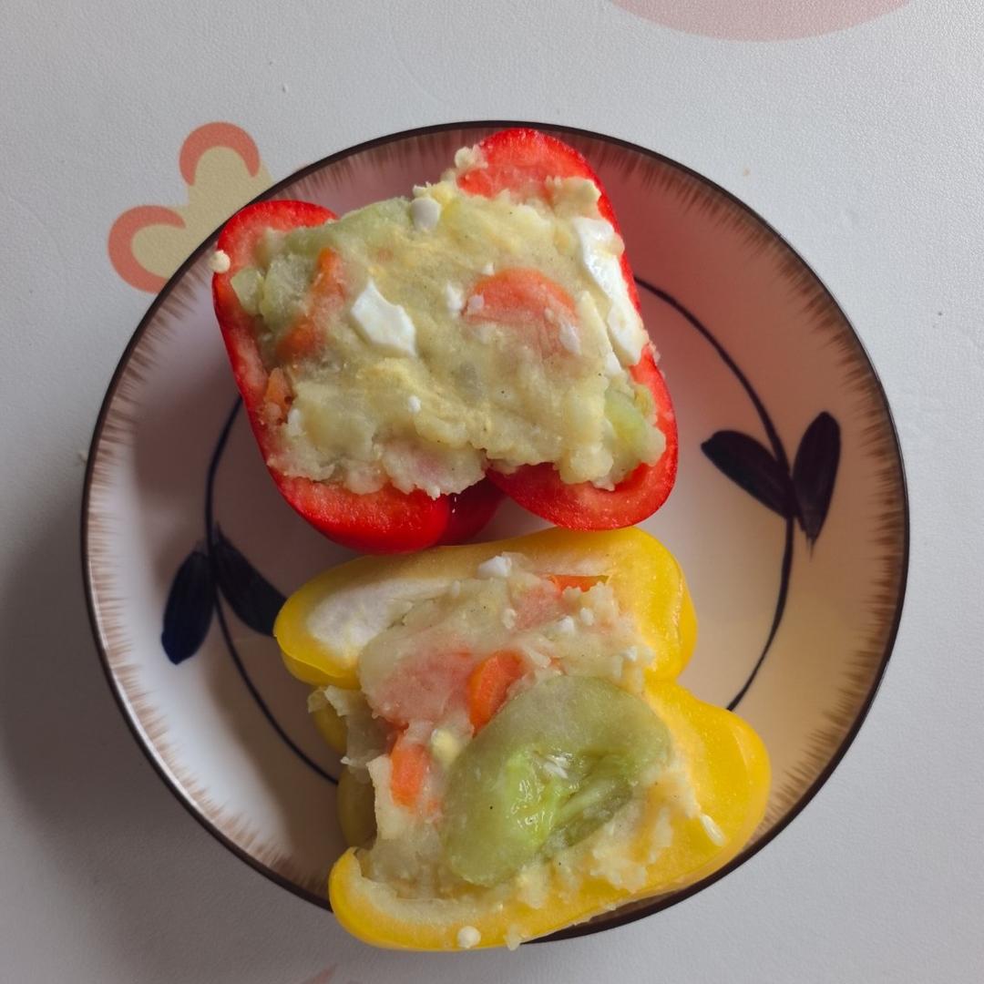 一人鲜食#彩椒碗~复刻明星同款轻食