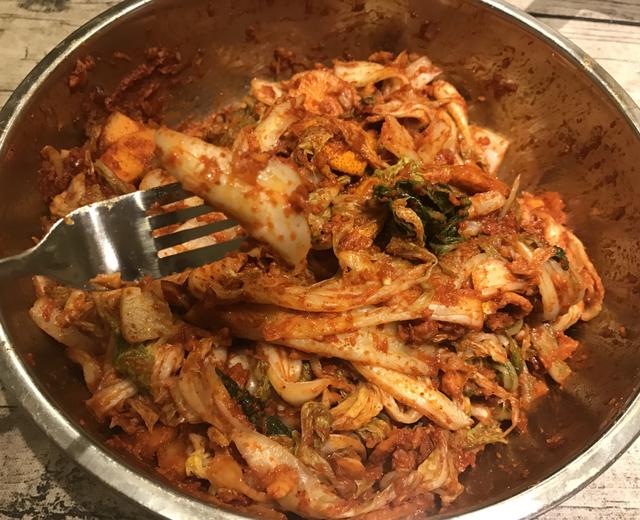 韩式辣白菜的做法