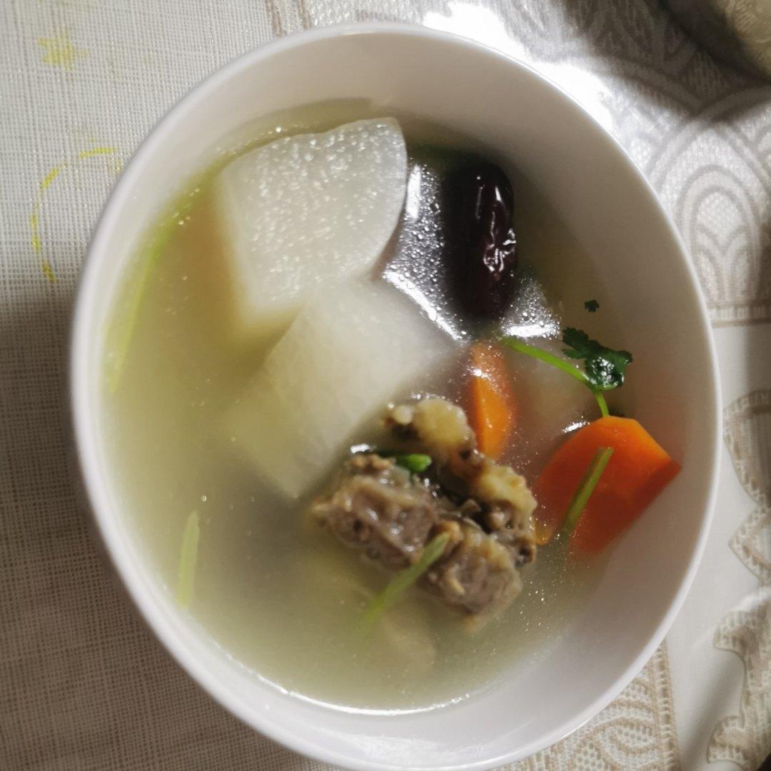 牛尾骨萝卜汤