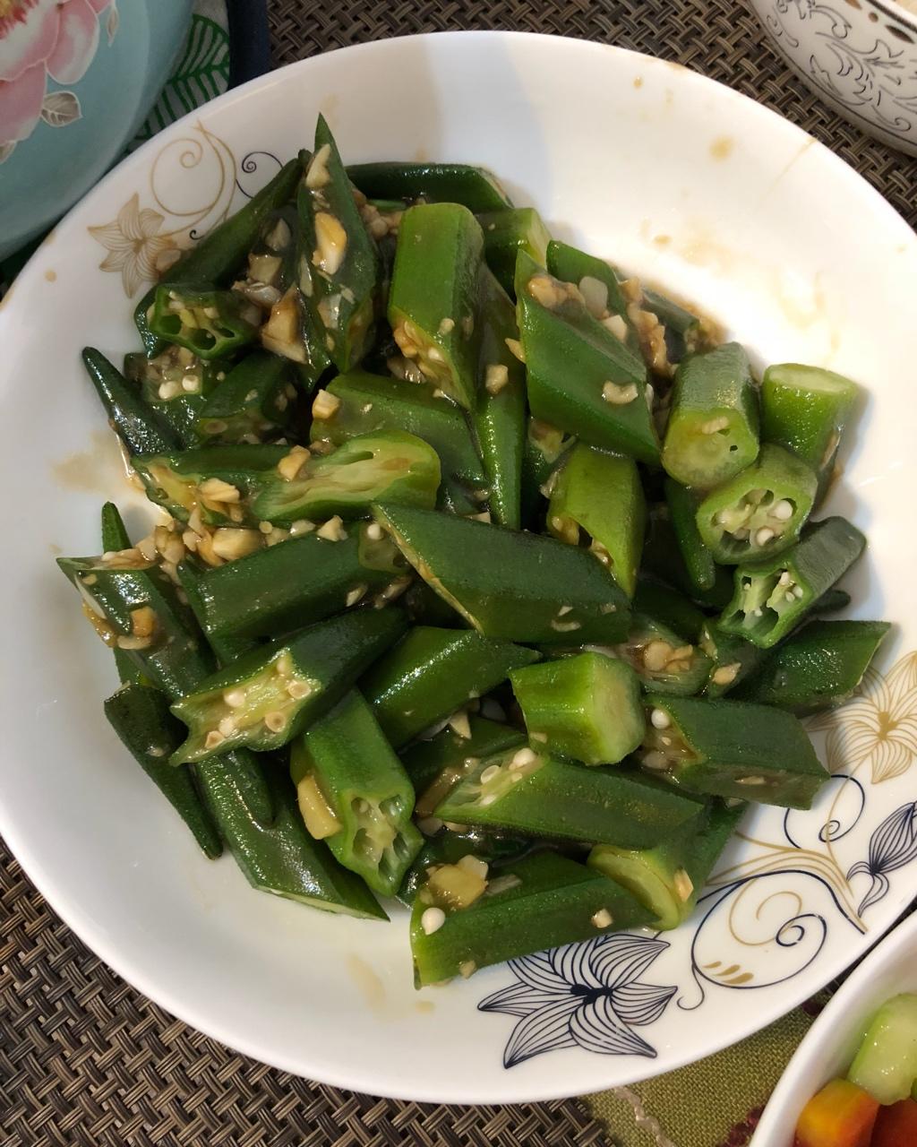 蚝油秋葵