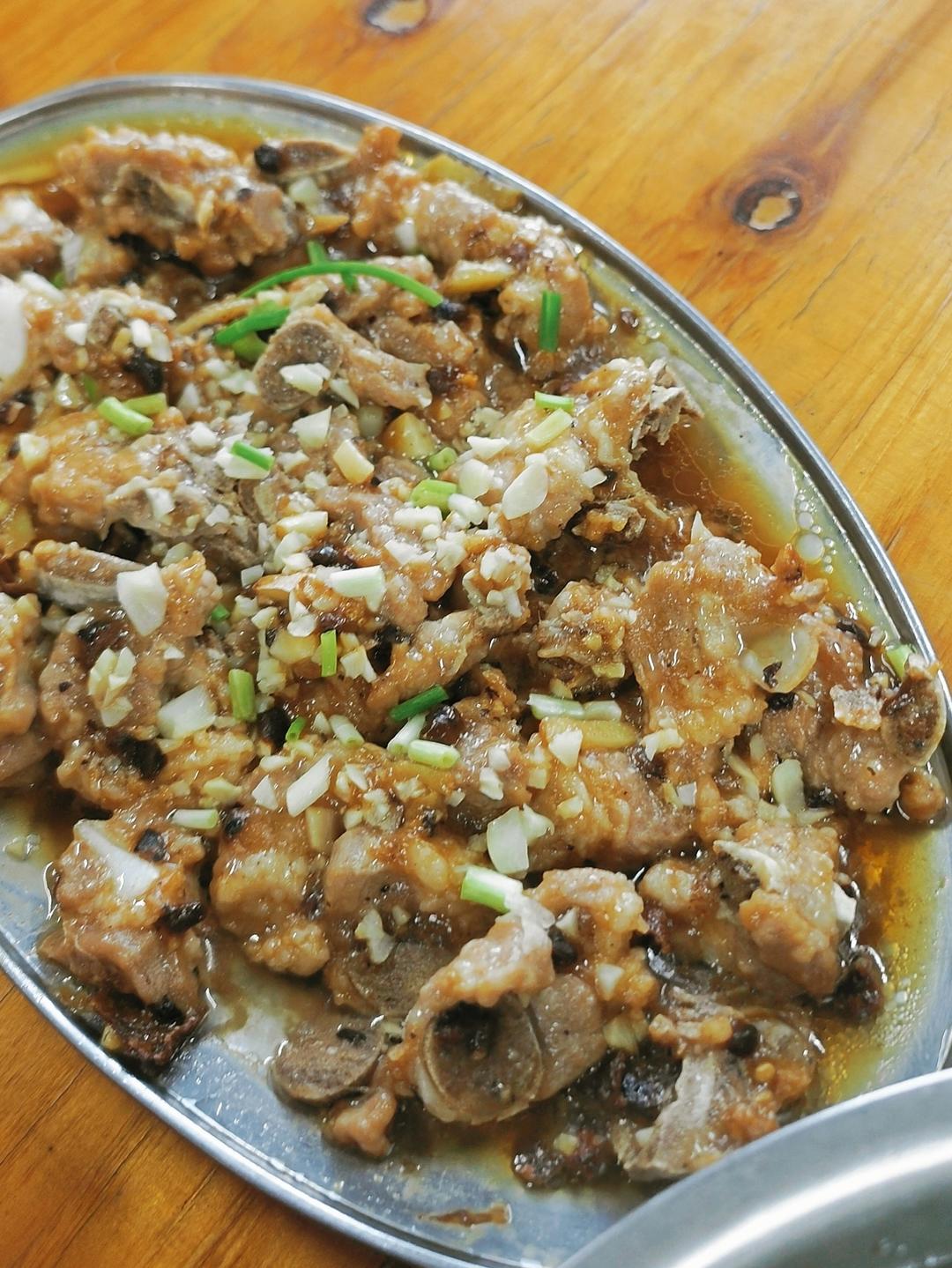 陈皮豉汁蒸排骨的做法