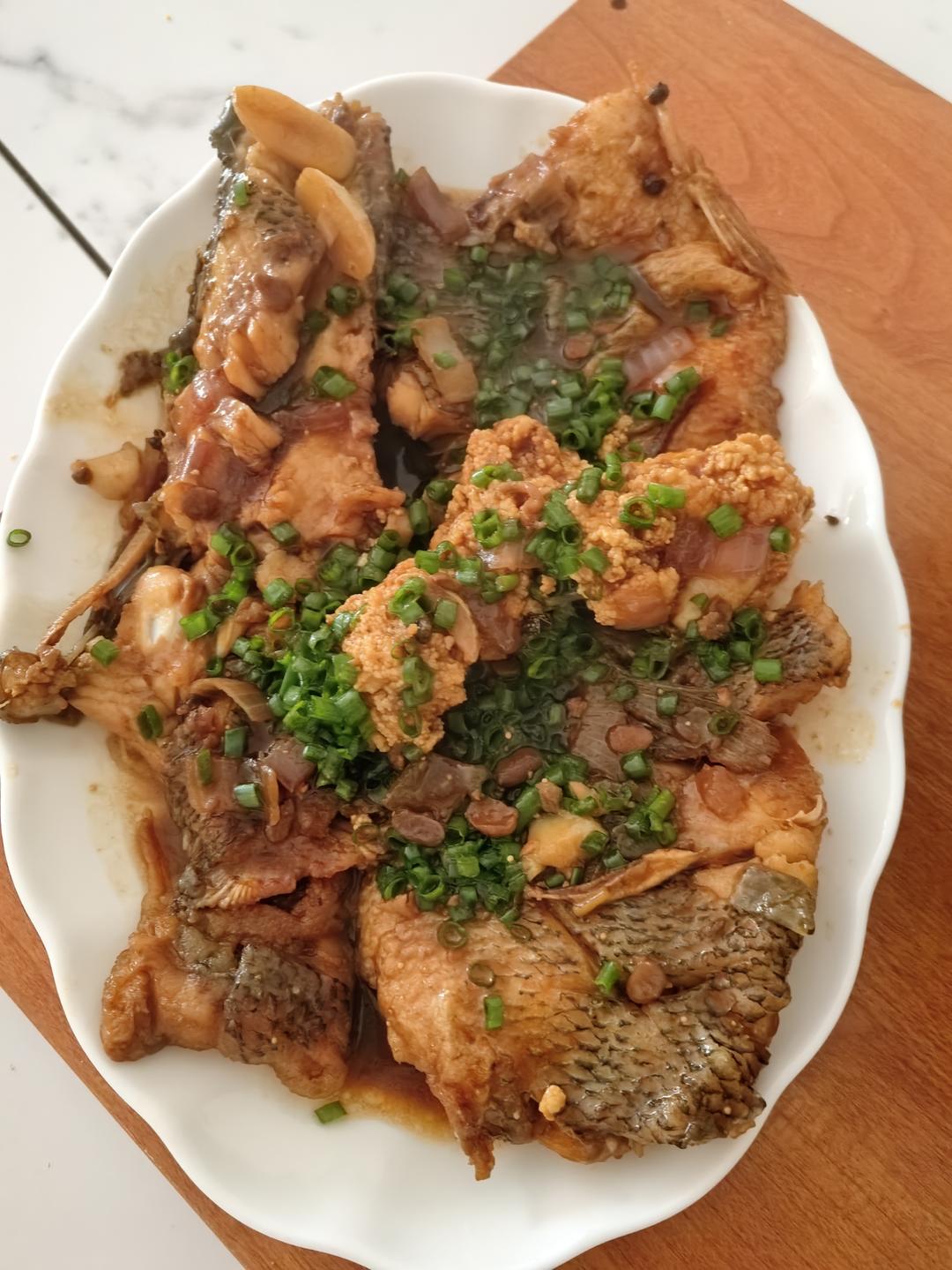 超快手超下饭的干烧鲈鱼 学不会你打我