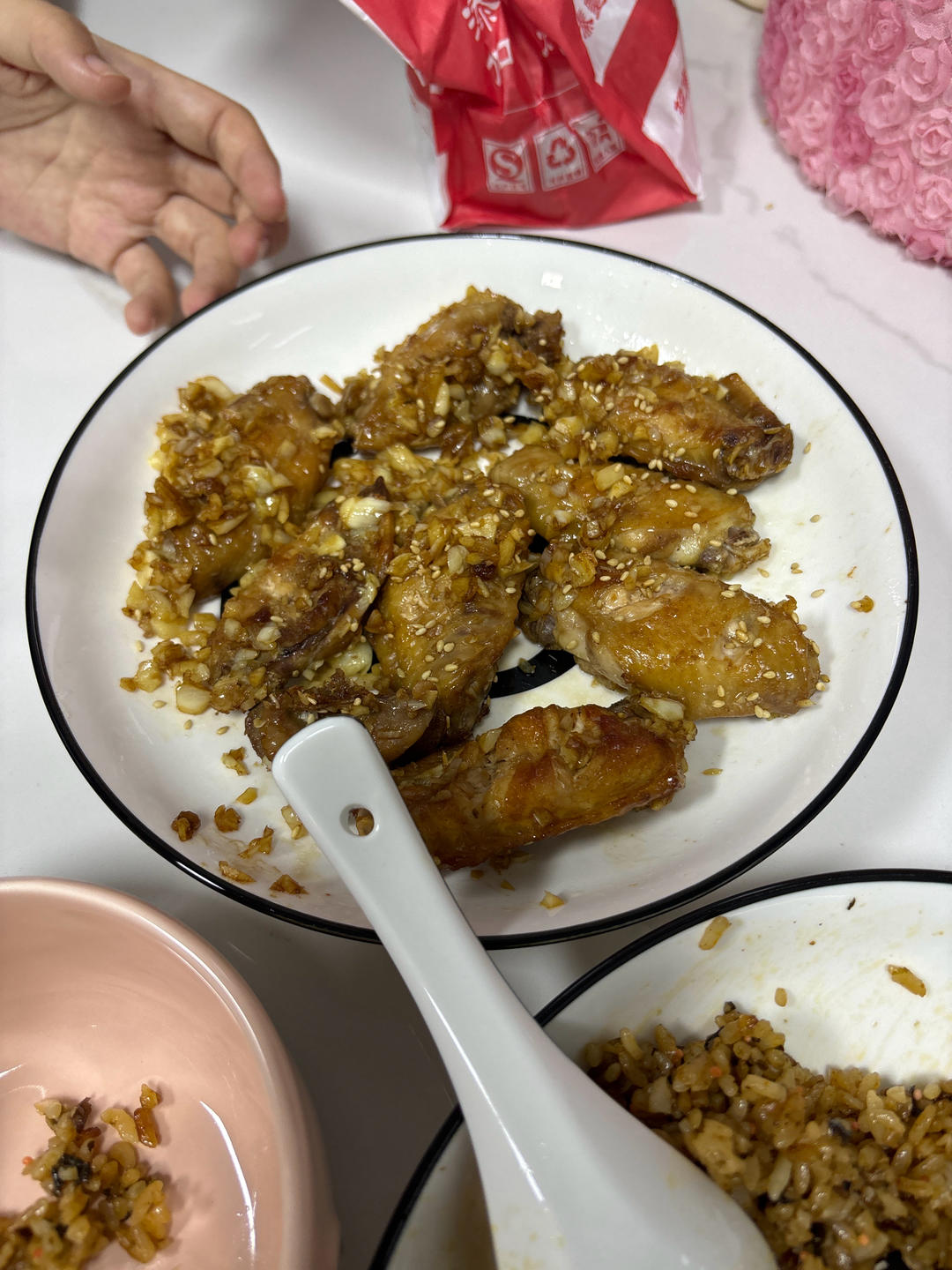 蒜香鸡翅｜孩子们的最爱
