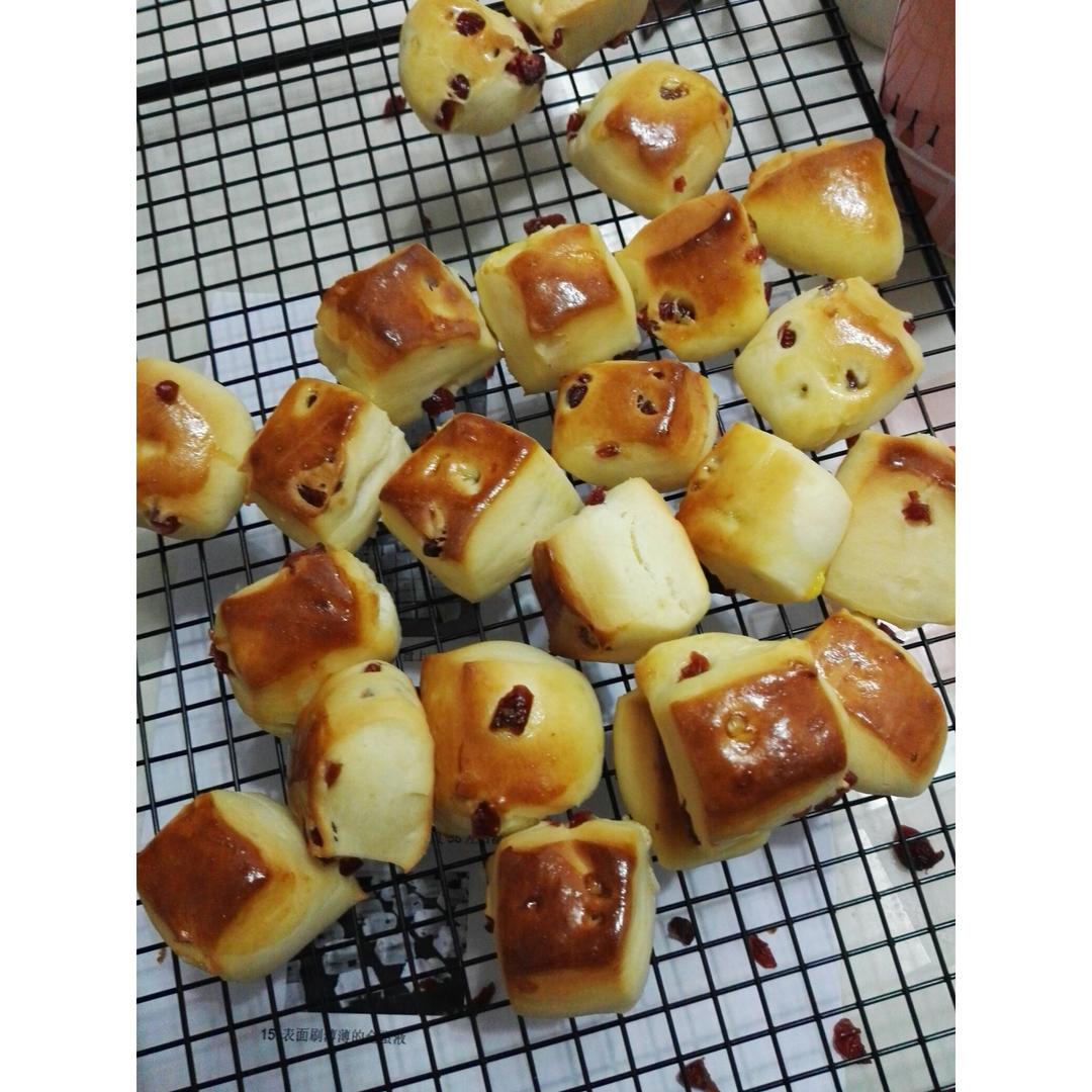 蔓越莓优格小面包块