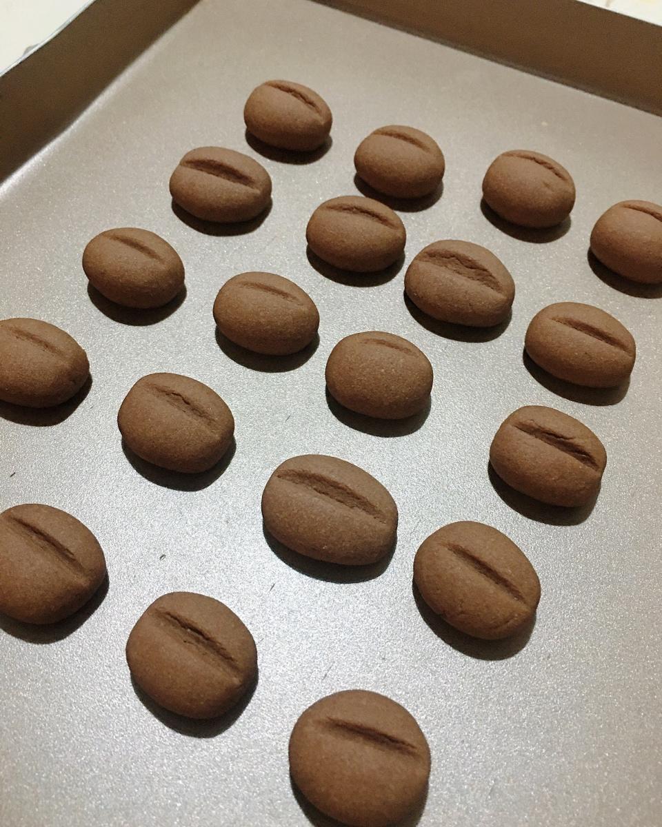 咖啡豆豆饼干