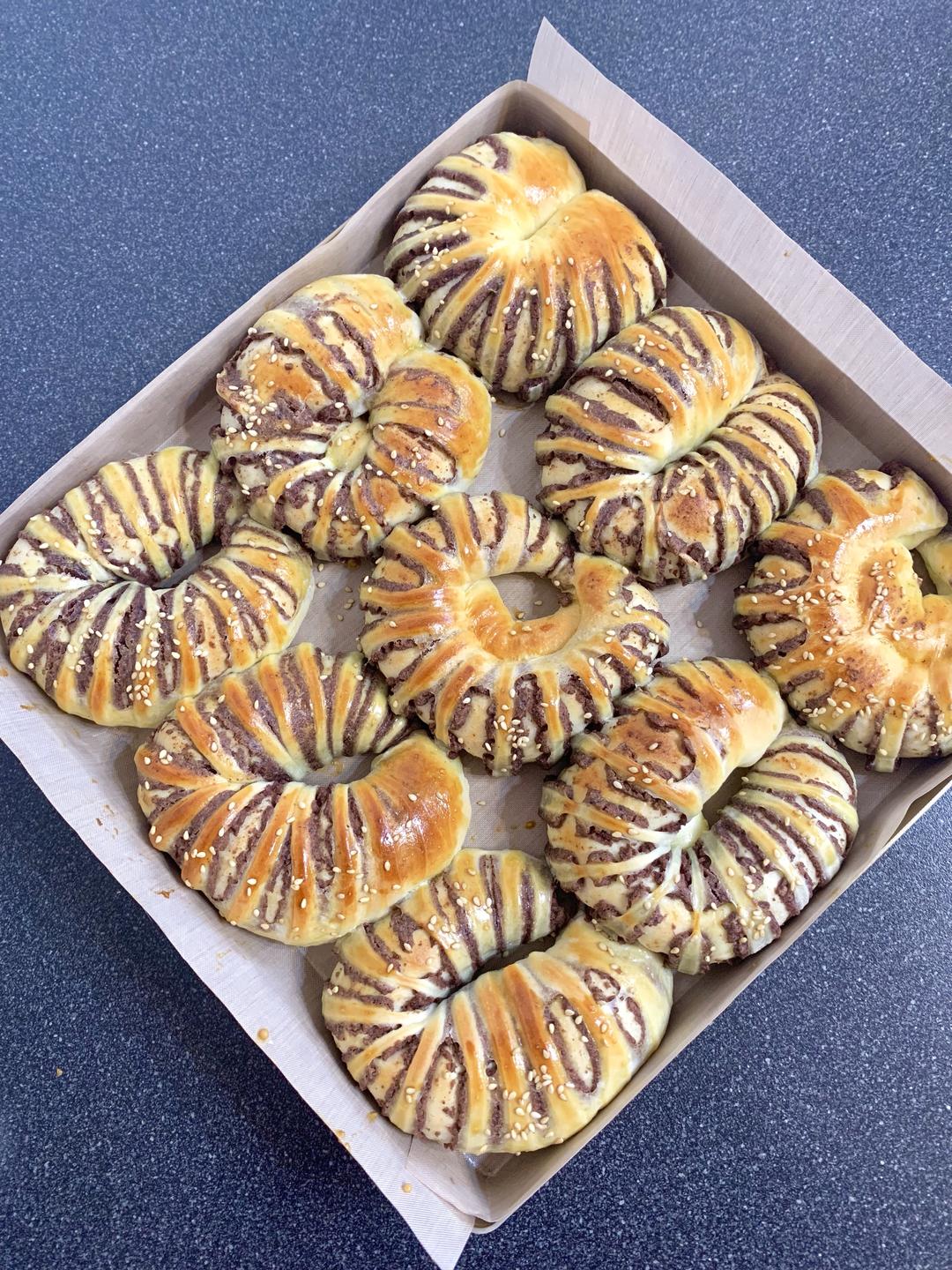 红豆沙面包卷的做法