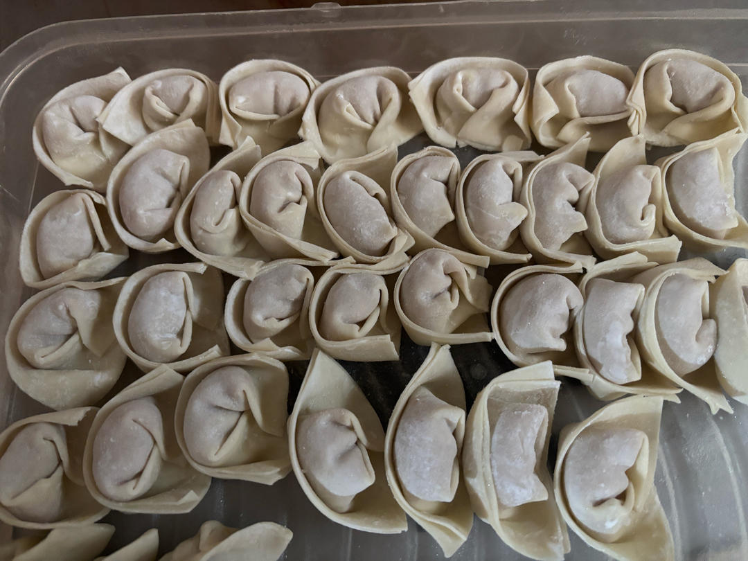 猪肉虾仁胡萝卜山药小馄饨-暖脾补气馅