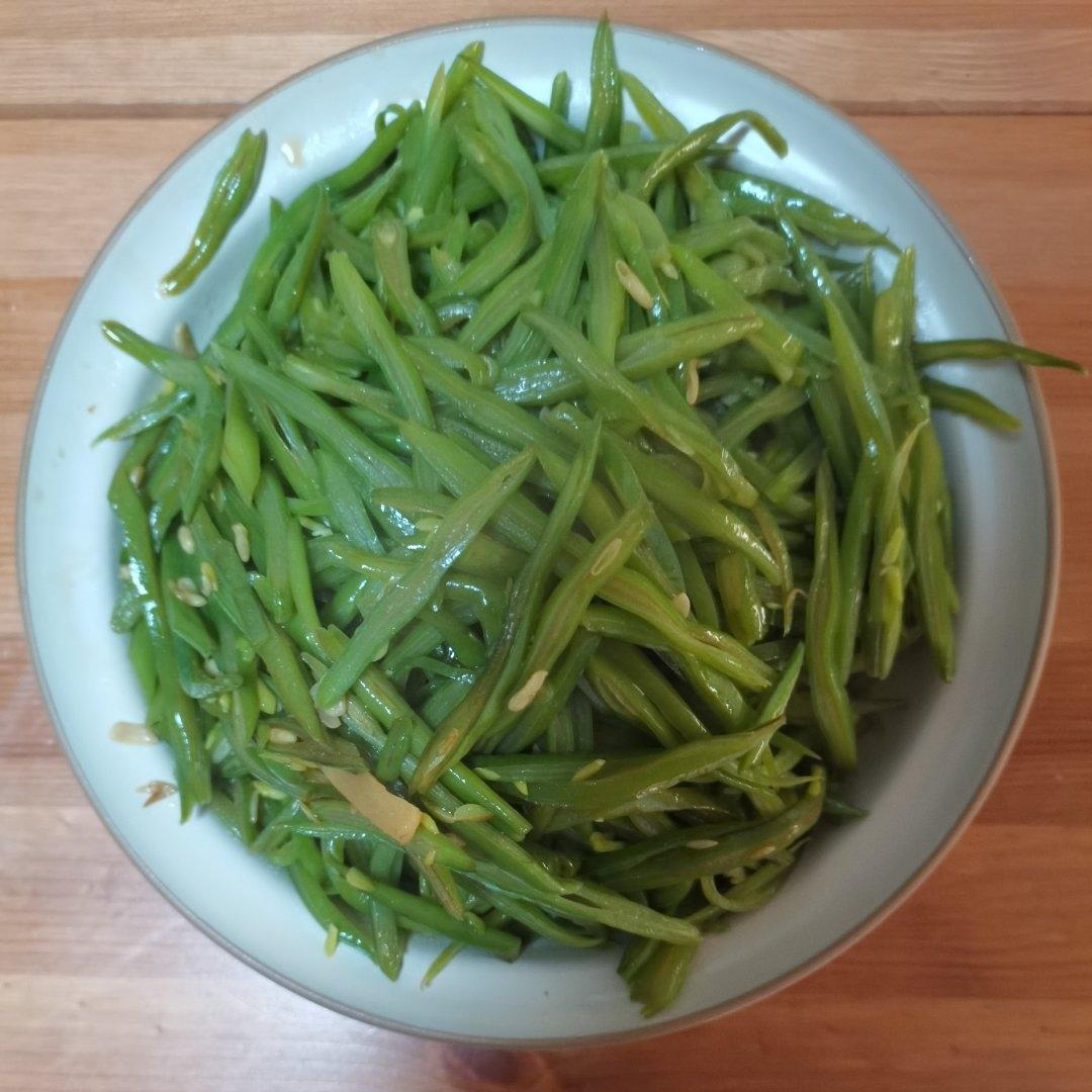 清炒扁豆丝