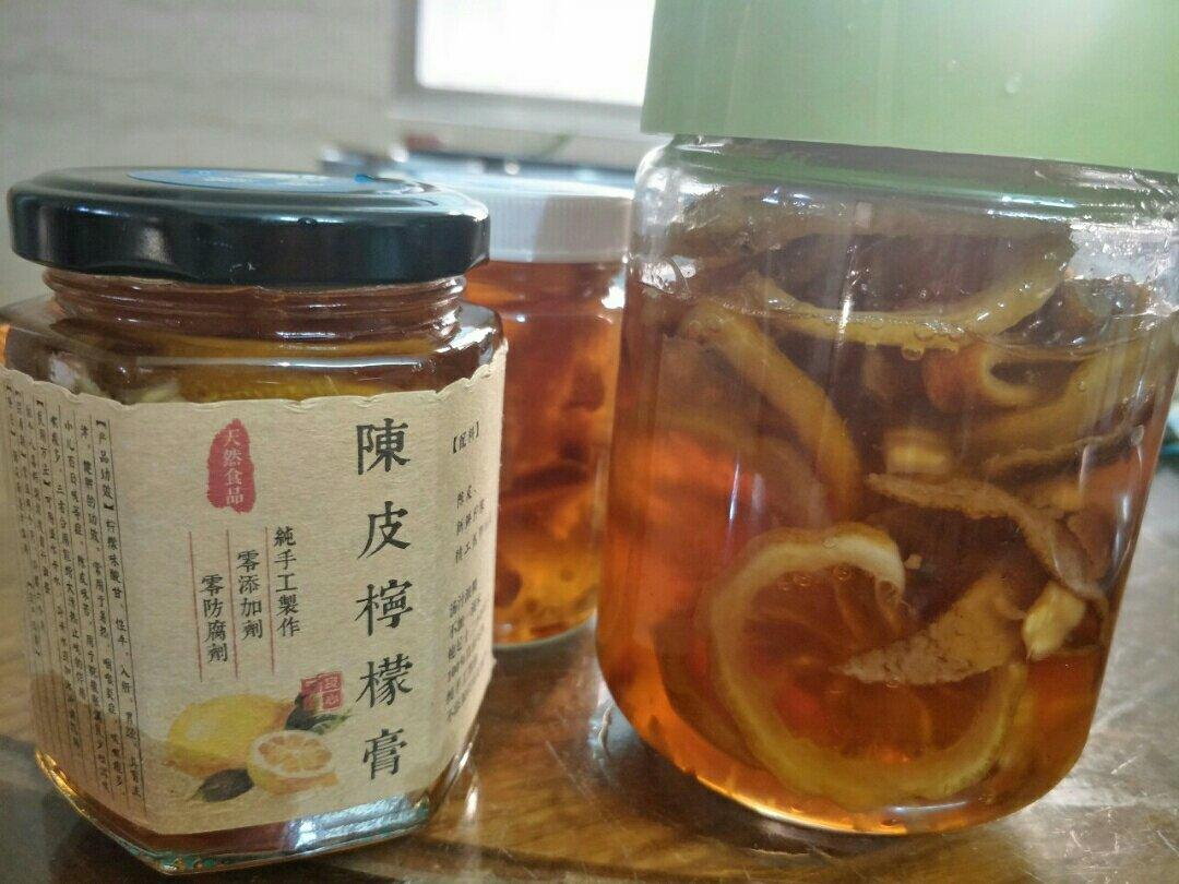 陈皮冰糖炖柠檬