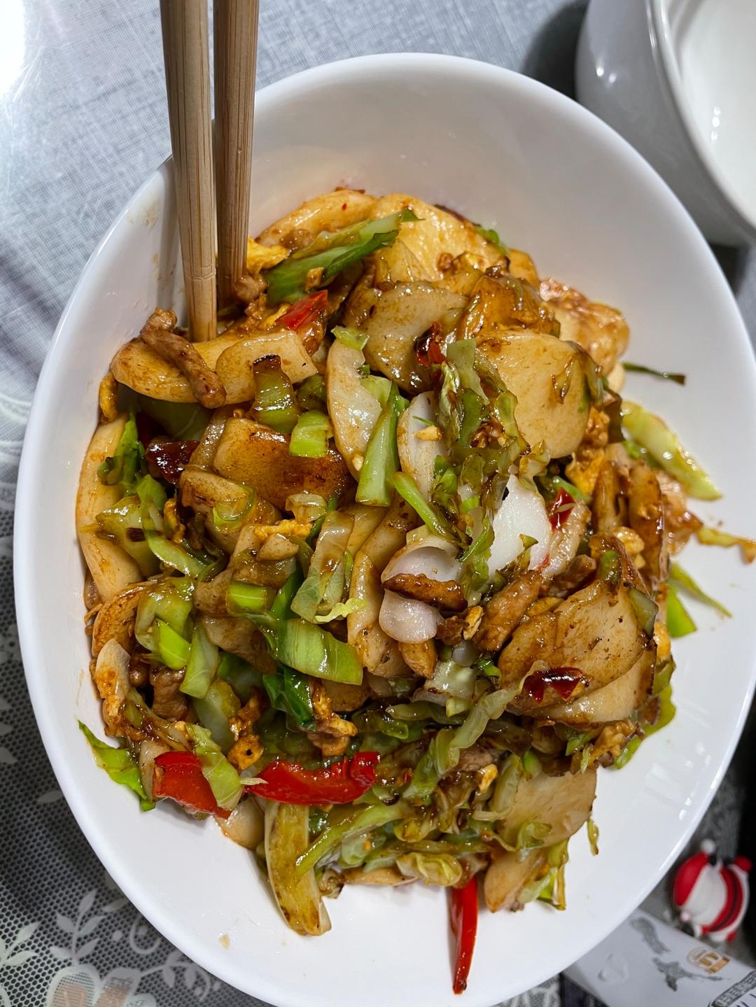 大排档风味炒年糕