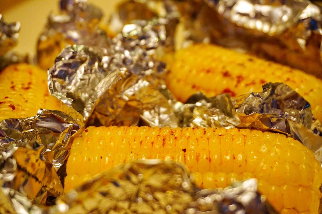 香辣烤玉米