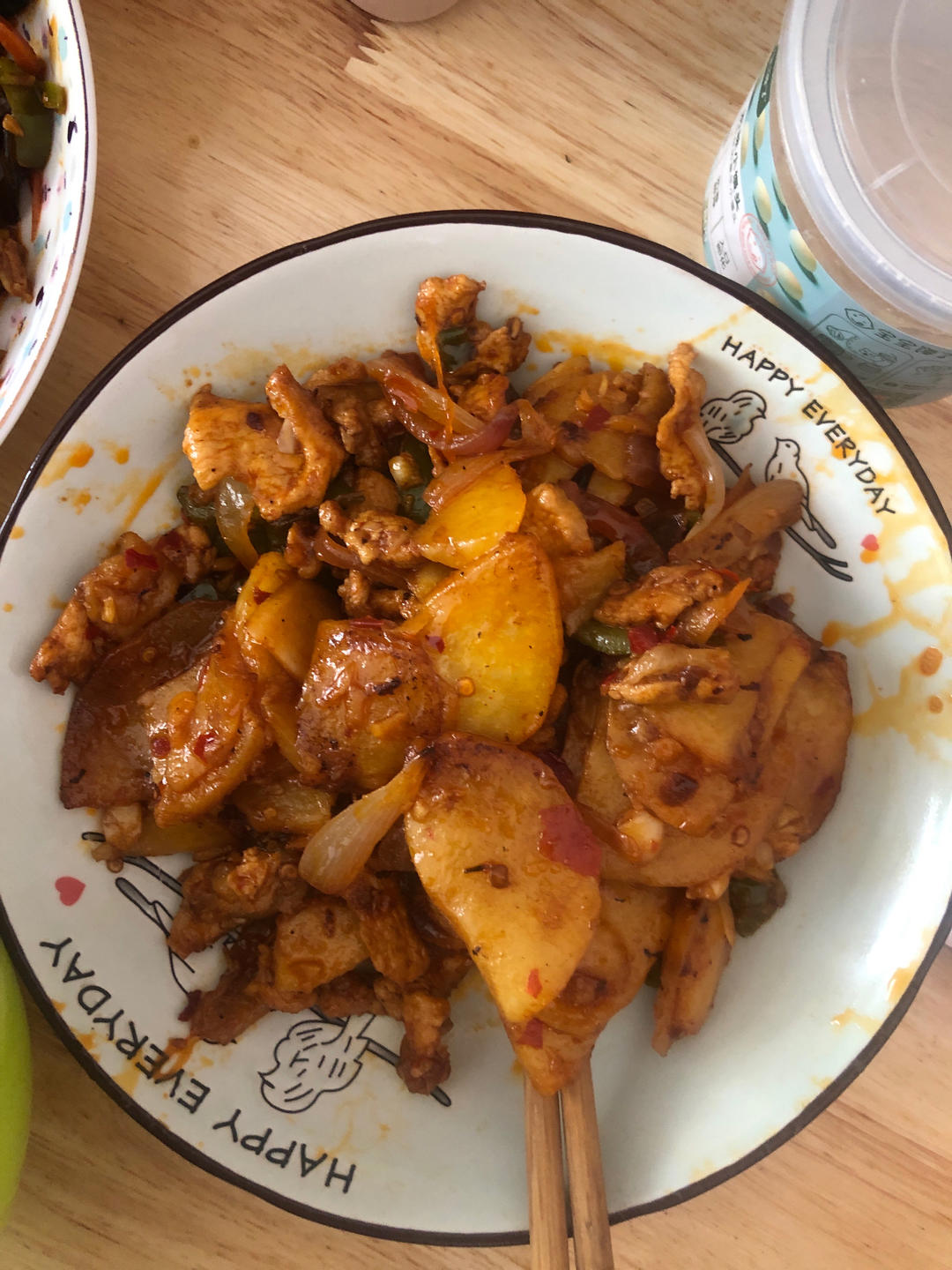 干锅土豆片