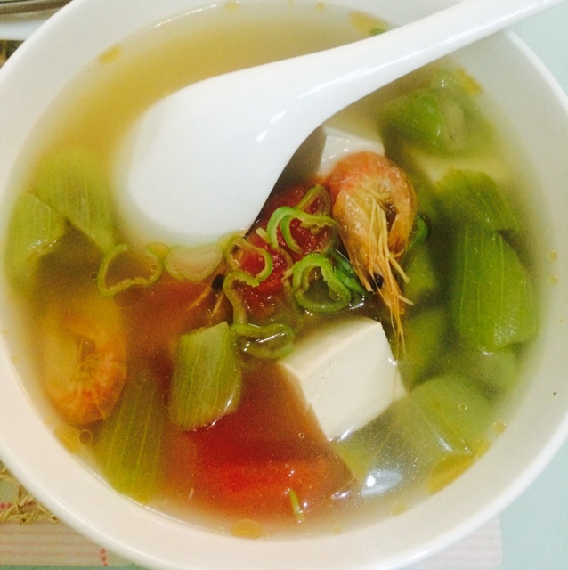 丝瓜番茄汤