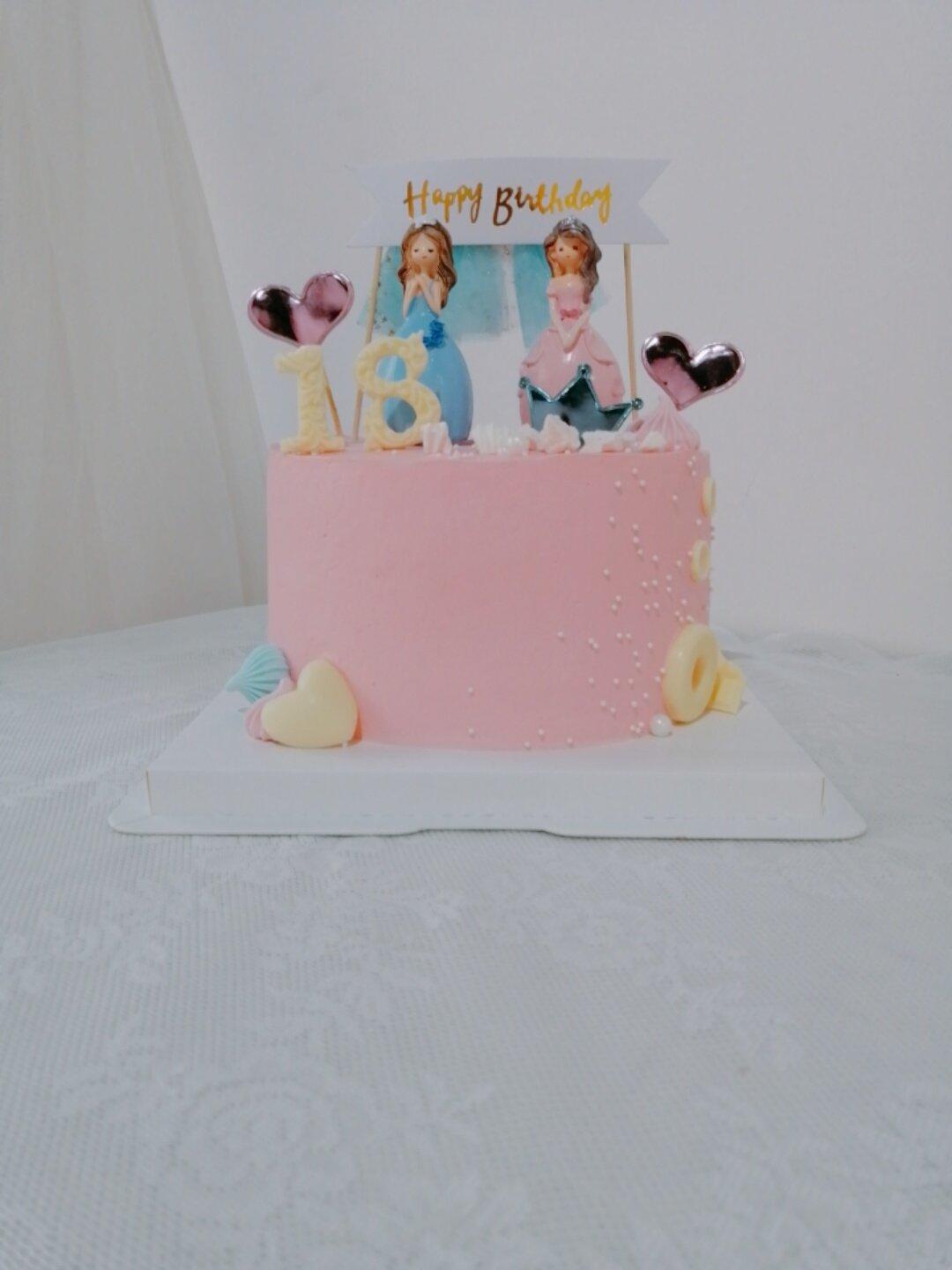 我的生日蛋糕图片