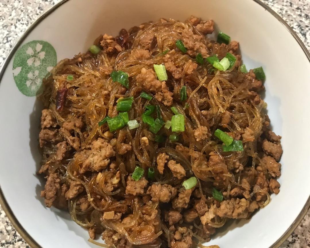 肉末粉丝-蚂蚁上树