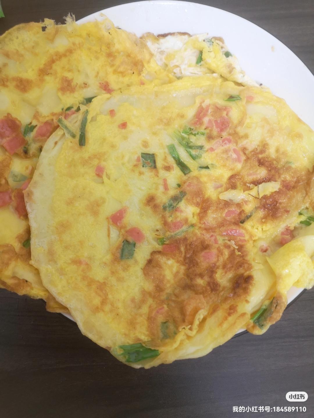 超软筋道的鸡蛋软饼