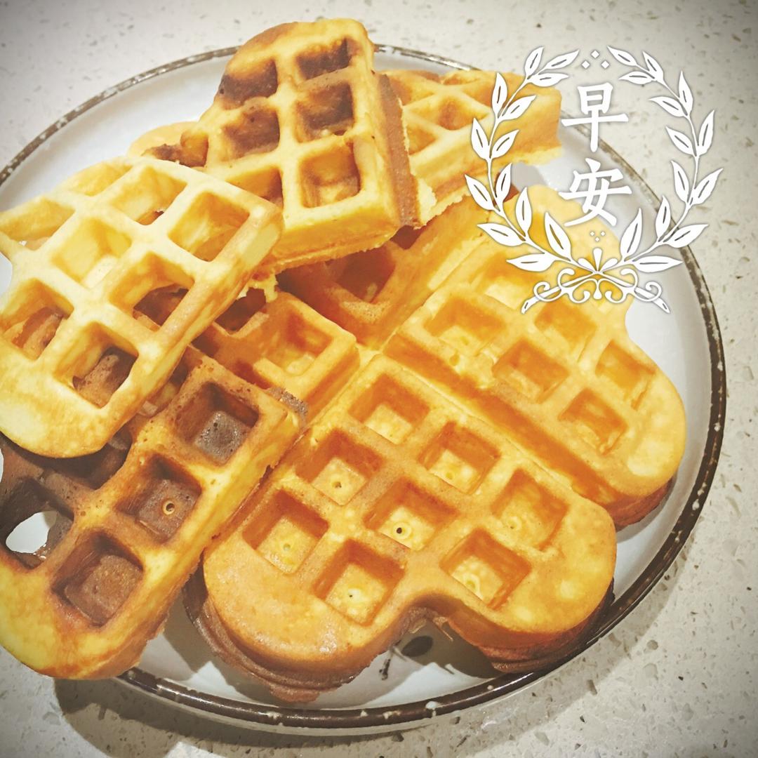 华夫饼  无泡打粉