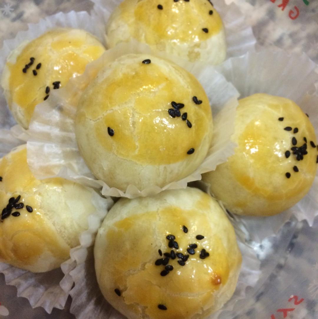 圆圆满满绿豆酥