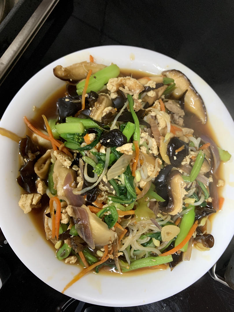 堂妈小厨——简易韩式炒杂菜