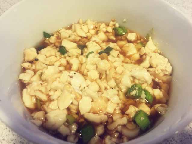小葱拌豆腐