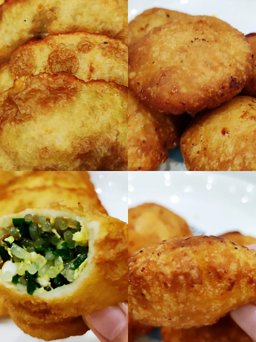 炸菜角and炸糖糕