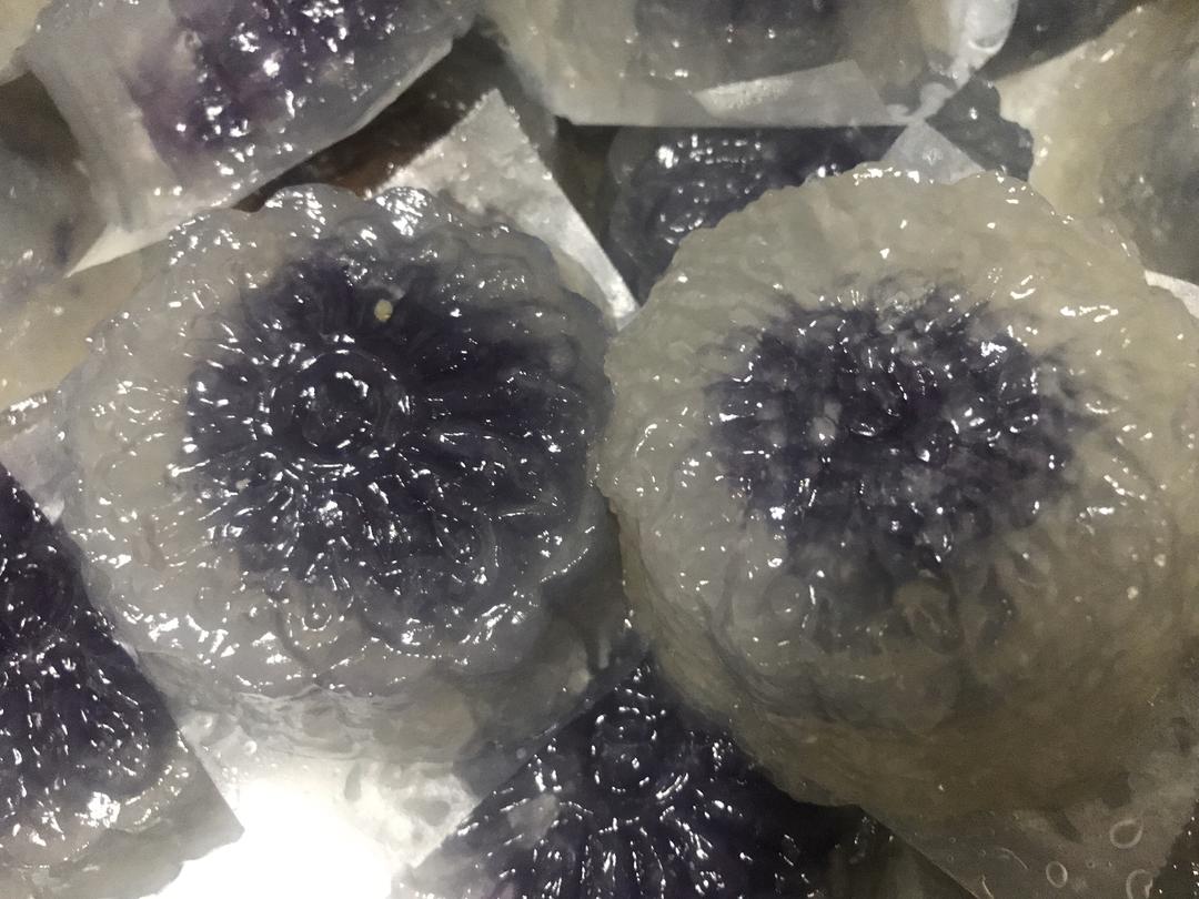 紫薯水晶糕的做法