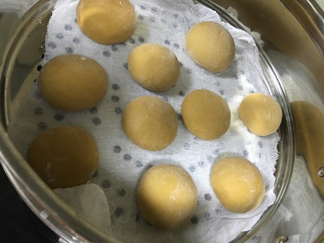 有着面包口感的红糖馒头（一次发酵）