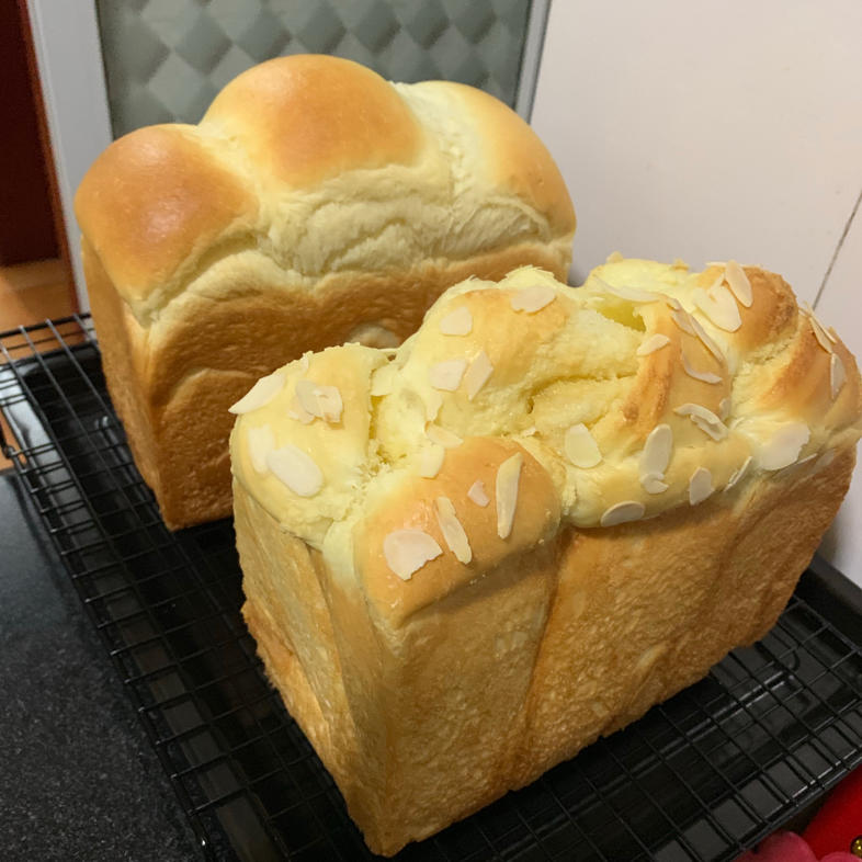 全蛋版本的直接法北海道吐司