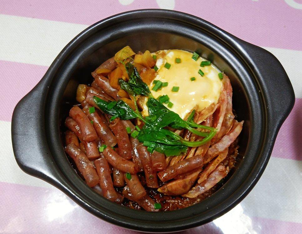 香肠煲仔饭